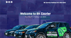 Desktop Screenshot of bklegalcourier.com